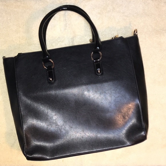 Nicole Lee Black Animal Print Tote Bag - Picture 6 of 14